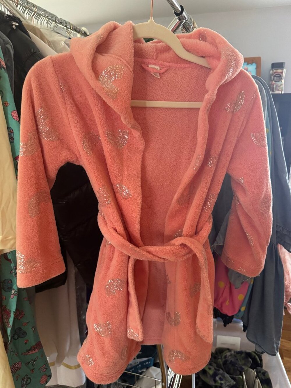 PL SLEEP GIRL ROBE SIZE 6X